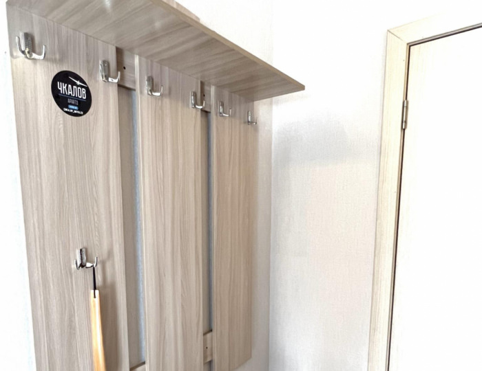 1-комнатные апартаменты стандарт с 1 двуспальной кроватью - Апарт-отель «Чкалов & Hotel-22» Барнаул