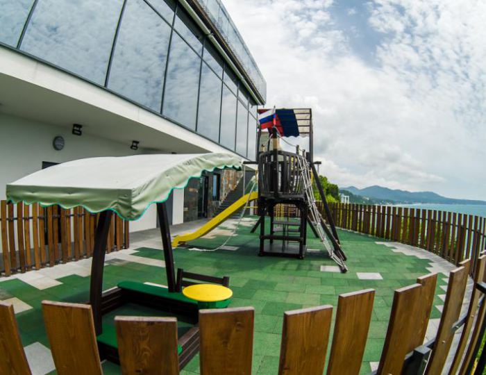 Детская игровая площадка - Отель Hidens Hotel / Хайденс Небуг