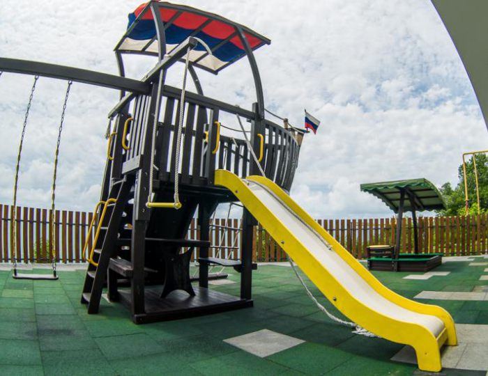 Детская игровая площадка - Отель Hidens Hotel / Хайденс Небуг