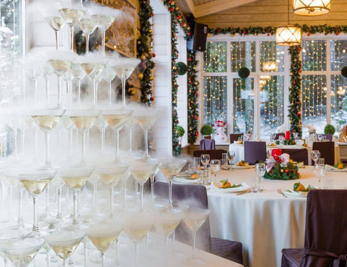 Банкетные залы - Загородный клуб West / Вест Прибылово