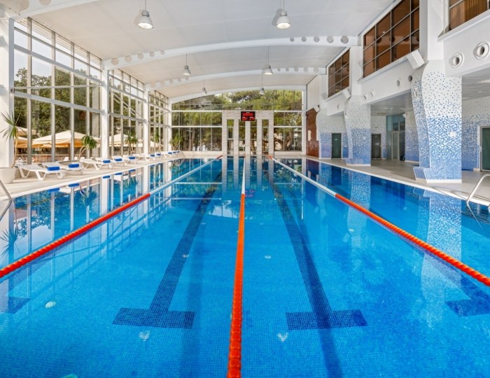 Крытый бассейн - Отель «Приморье» GRAND RESORT HOTEL