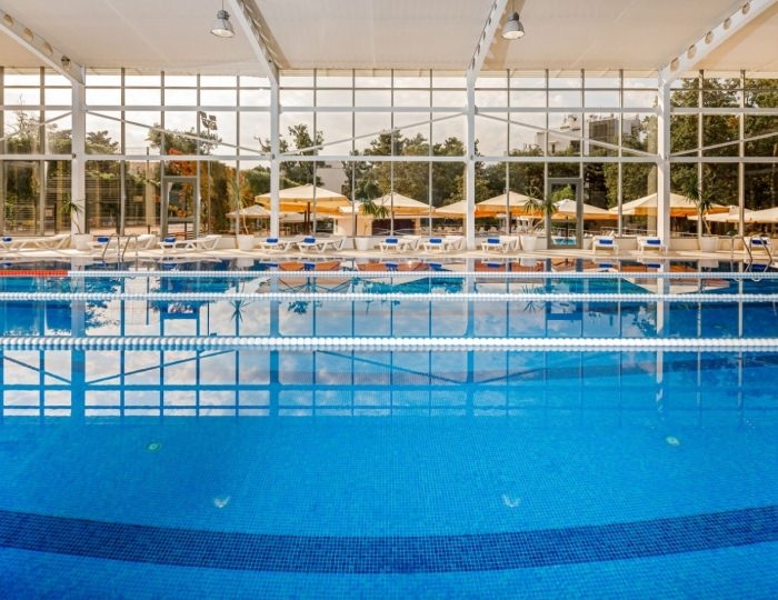 Крытый бассейн - Отель «Приморье» GRAND RESORT HOTEL