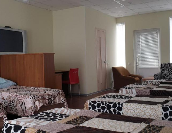Номер стандарт с 4-двухъярусными кроватями - Гостевой дом «На Котле» Старый Оскол