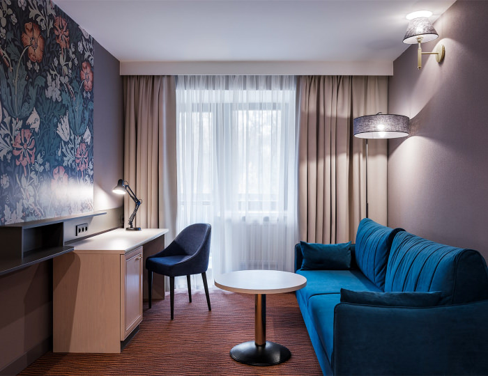 Двухкомнатный люкс - Парк-отель AZIMUT / Азимут Парк Отель Тула