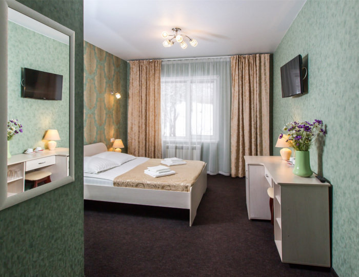 Улучшенный с 2-х спальной кроватью - Гостиница «Респект» Смоленск