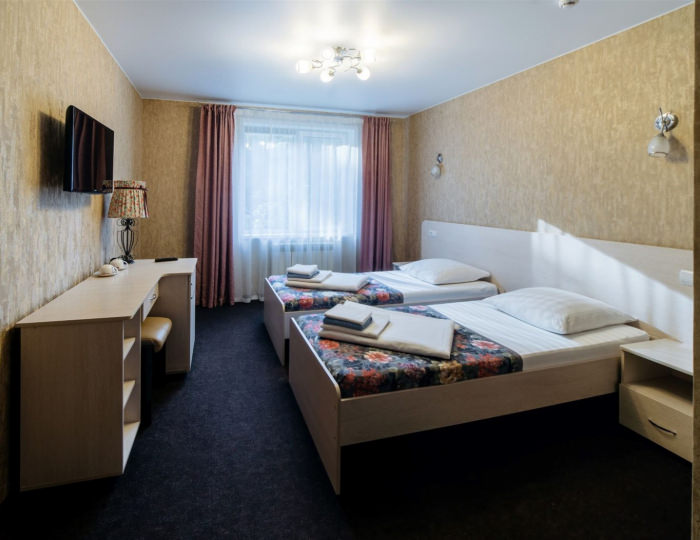 Улучшенный двухместный номер с двумя раздельными кроватями - Гостиница «Респект» Смоленск