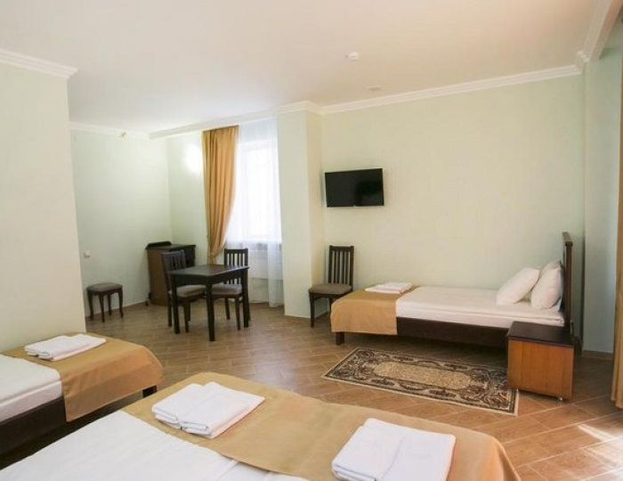 Стандартный 4-местный (вид на море) - Отель «Акра» Сухум