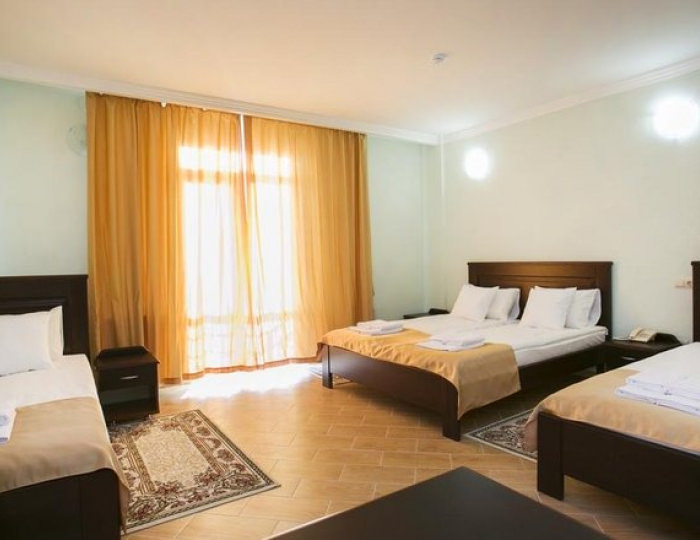 Стандартный 4-местный (вид на море) - Отель «Акра» Сухум