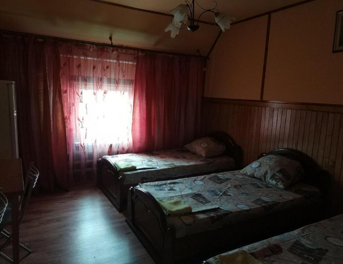 Номер эконом с 3 односпальными кроватями - Мотель «Хуторок» Лосево