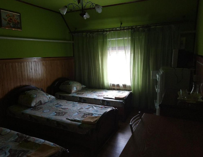 Номер эконом с 3 односпальными кроватями - Мотель «Хуторок» Лосево