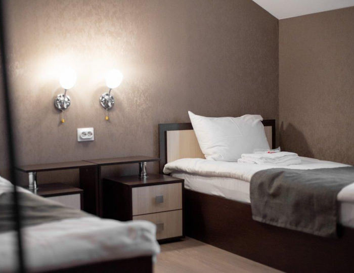 Номер стандарт с 2 односпальными кроватями - Гостевой дом «На Кузнецкой» Псков