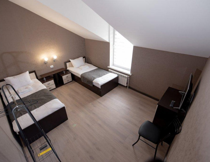 Номер стандарт с 2 односпальными кроватями - Гостевой дом «На Кузнецкой» Псков