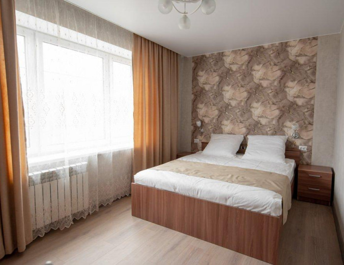 Номер стандарт с 1 двуспальной кроватью - Гостевой дом «На Кузнецкой» Псков