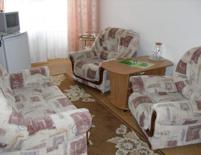 Номер люкс с 1 двуспальной кроватью - Санаторий «Русь» Усть-Илимск