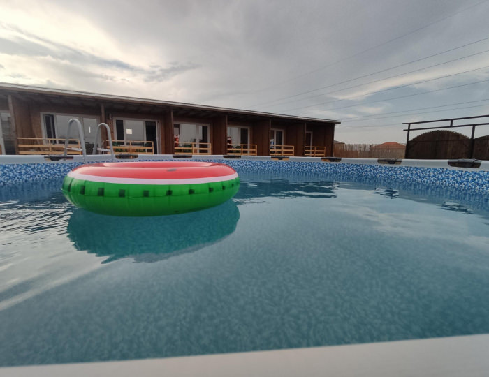 Номер стандарт с 1 двуспальной кроватью - Гостиница «Вавилон Крым» Береговое