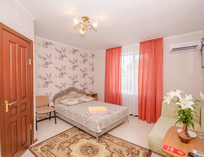 Стандарт 2-местный с доп.местом корпус 1 - Хостел «Вилла Любимая» Береговое