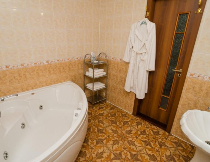 Номер люкс с 1 двуспальной кроватью (с завтраком) - Гостиница «Центральная» Бийск