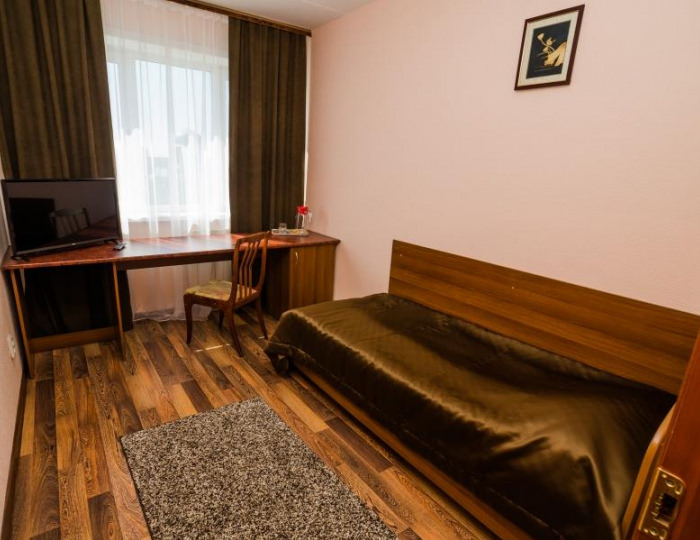 Номер стандарт одноместный 5 этаж (с завтраком) - Гостиница «Центральная» Бийск