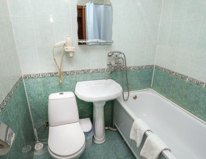 Номер комфорт с 2 односпальными кроватями (с завтраком) - Гостиница «Центральная» Бийск