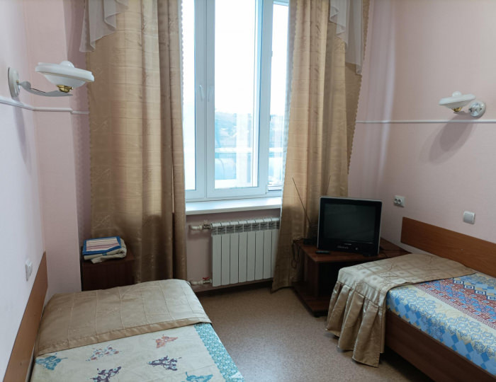 Кровать в 2-местном общем номере - Мини-отель Smart Hotel KDO / Смарт КДО Бийск