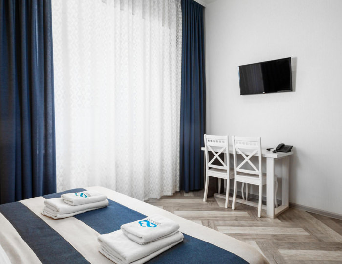 Номер стандарт с 1 двуспальной кроватью (с завтраком) - Гостиница «Облака» Бийск