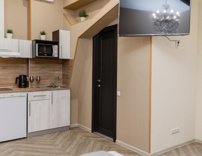 Номер студия с 1 двуспальной кроватью (с завтраком) - Гостиница «Облака» Бийск