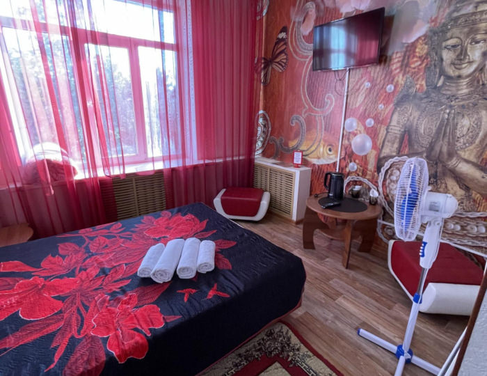 Номер полулюкс с 1 двуспальной кроватью (с завтраком) - Мини-отель «ФорсажЪ» Бийск