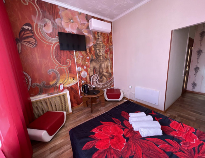 Номер полулюкс с 1 двуспальной кроватью (с завтраком) - Мини-отель «ФорсажЪ» Бийск