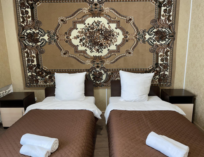 Номер стандарт с 3 односпальными кроватями (с завтраком) - Мини-отель «ФорсажЪ» Бийск