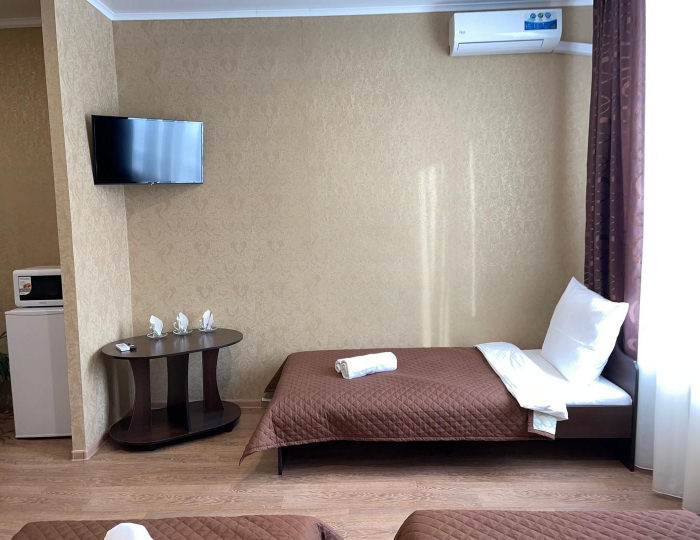 Номер стандарт с 3 односпальными кроватями (с завтраком) - Мини-отель «ФорсажЪ» Бийск
