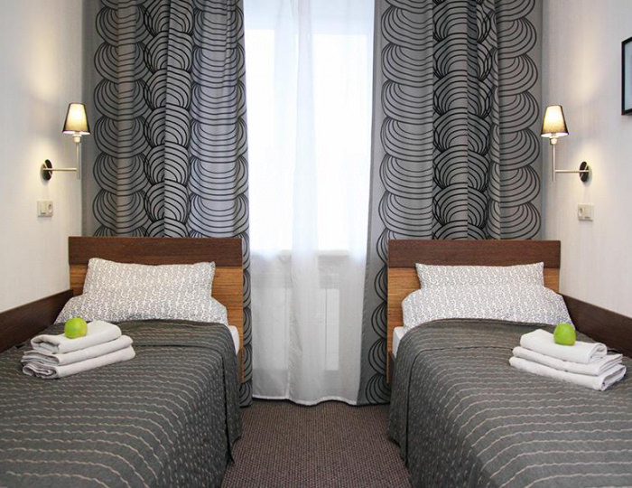 Номер стандарт с 2 односпальными кроватями (с завтраком) - Гостиница «На старом месте» Бийск