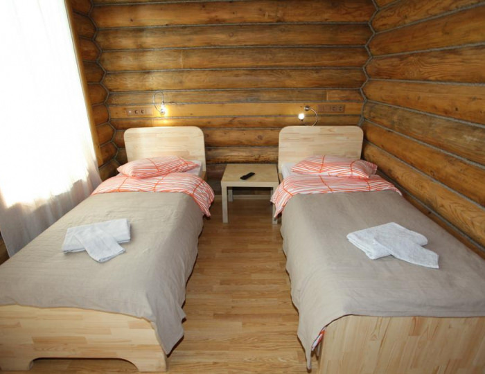 Номер стандарт с 3 односпальными кроватями (с завтраком) - Гостиница «Арт-Эко-отель Алтай» Бийск