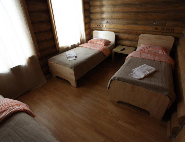 Номер стандарт с 3 односпальными кроватями (с завтраком) - Гостиница «Арт-Эко-отель Алтай» Бийск