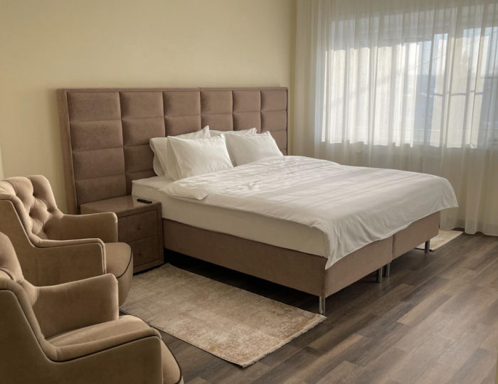 1-комнатные апартаменты студия с 1 двуспальной кроватью - Хостел Luxury / Лакшери Бийск