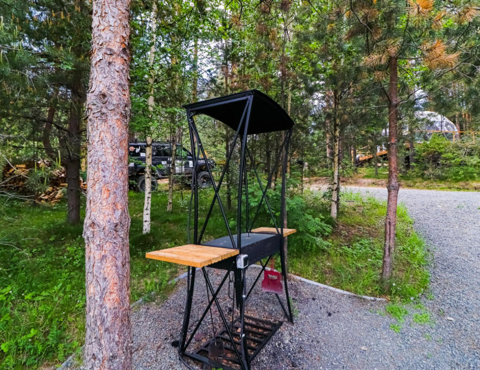 А-Фрейм «Золотой дуб» - Гостевой дом ALDI-Karelia / АЛДИ-Карелия Сяпся