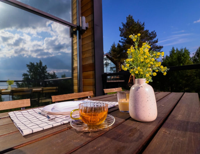 Барнхаус «Скандинавия» - Гостевой дом ALDI-Karelia / АЛДИ-Карелия Сяпся