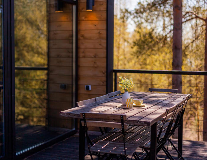 Барнхаус «Минимализм» - Гостевой дом ALDI-Karelia / АЛДИ-Карелия Сяпся