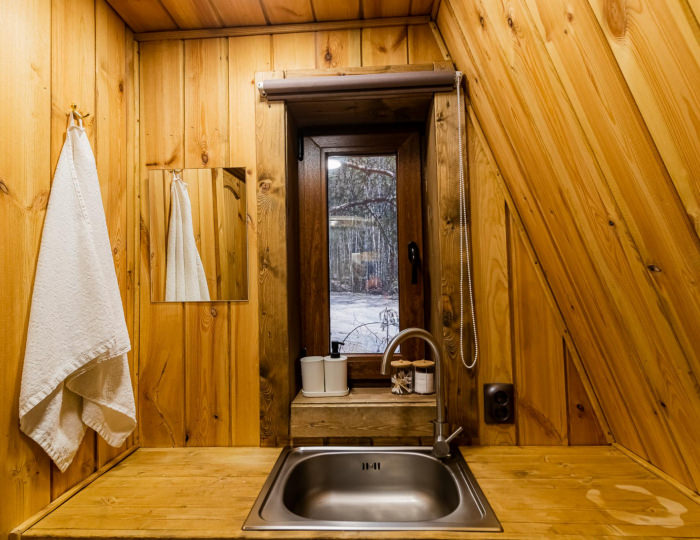 А-Фрейм «Лесной орех» - Гостевой дом ALDI-Karelia / АЛДИ-Карелия Сяпся