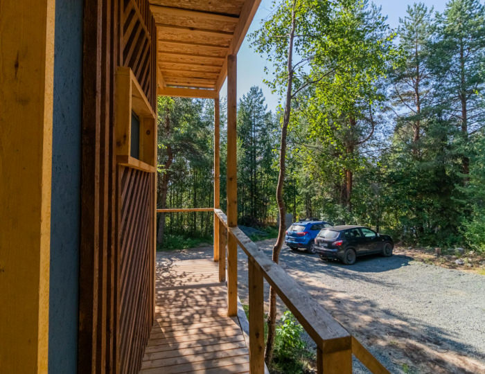 Номер с ванной «Можжевеловая роща» - Гостевой дом ALDI-Karelia / АЛДИ-Карелия Сяпся