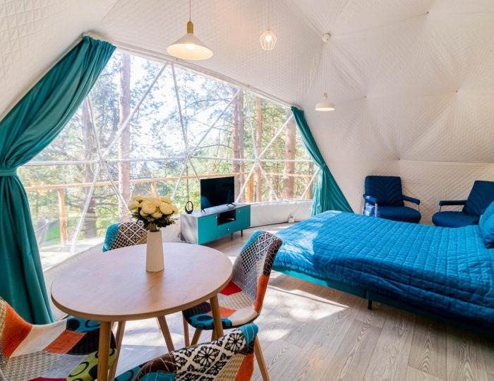 Купол «Петроглифы» - Гостевой дом ALDI-Karelia / АЛДИ-Карелия Сяпся