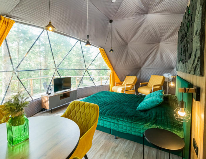 Купол «Карельский лес» - Гостевой дом ALDI-Karelia / АЛДИ-Карелия Сяпся