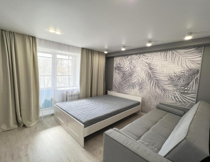 1-комнатные апартаменты студия - Апартаменты «Добрые сутки на улице имени Героя Советского Союза Трофимова 33» Бийск