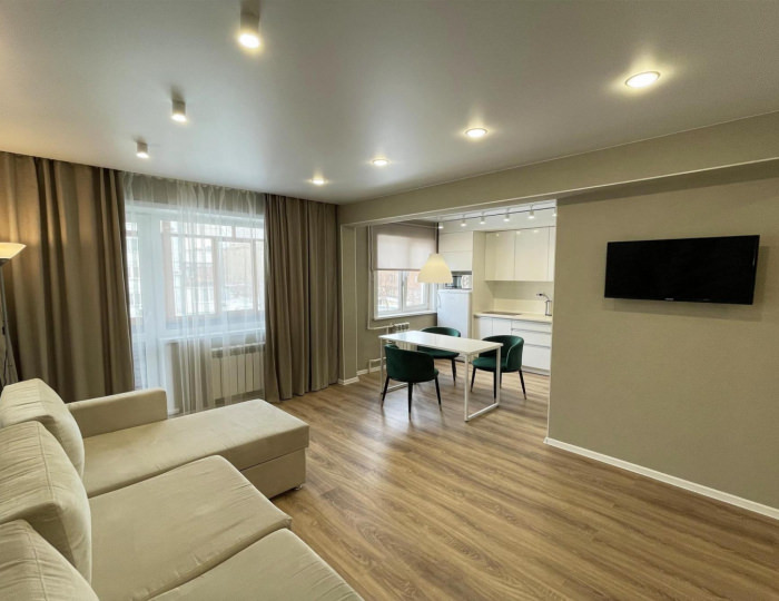 1-комнатные апартаменты студия - Апартаменты «Добрые сутки на переулке Николая Липового» Бийск