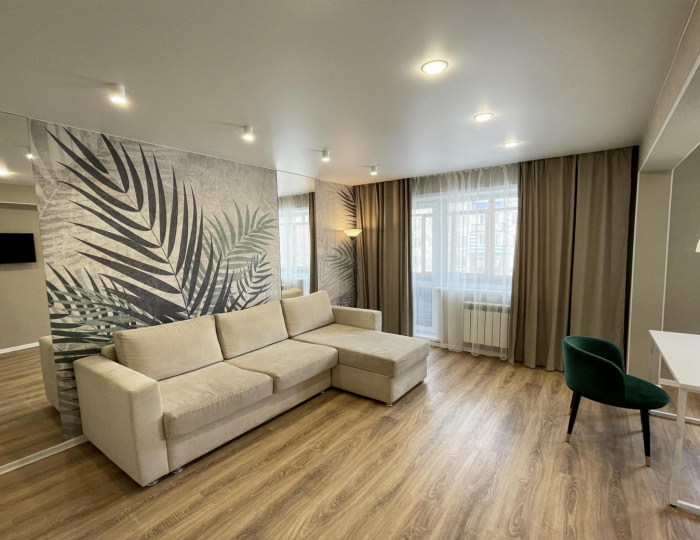 1-комнатные апартаменты студия - Апартаменты «Добрые сутки на переулке Николая Липового» Бийск