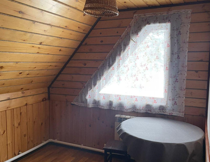 Номер эконом с 1 двуспальной кроватью (с завтраком, мансарда) - База отдыха «Кедровый остров» Усть-Сема