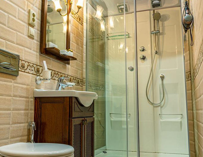 Номер комфорт с 1 двуспальной кроватью (с завтраком) - База отдыха «Кедровый остров» Усть-Сема