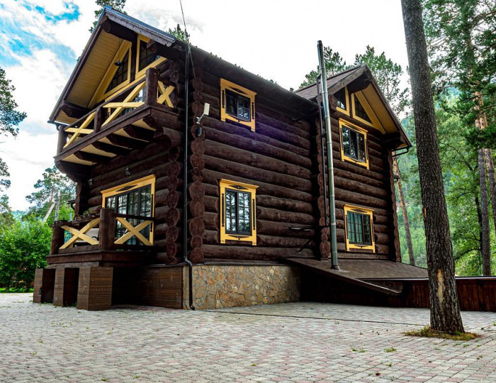 Номер комфорт с 1 двуспальной кроватью (с завтраком) - База отдыха «Кедровый остров» Усть-Сема