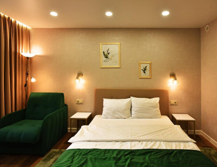 Двухкомнатный номер делюкс с видом горы(с завтраком) - Гостиница «Чемал» Узнезя