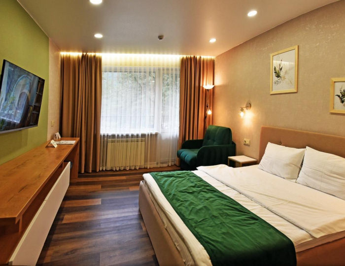 Двухкомнатный номер делюкс с видом на реку(с завтраком) - Гостиница «Чемал» Узнезя