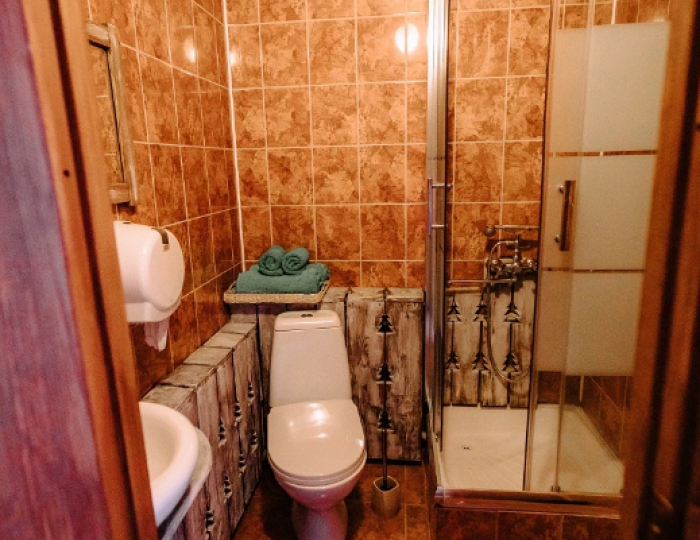 Номер стандарт семейный с 1 двуспальной кроватью - Мини-отель «Яковка» Белокуриха